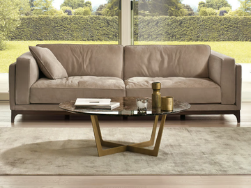 TIME - Contemporary style fabric sofa by CTS SALOTTI - view 2
